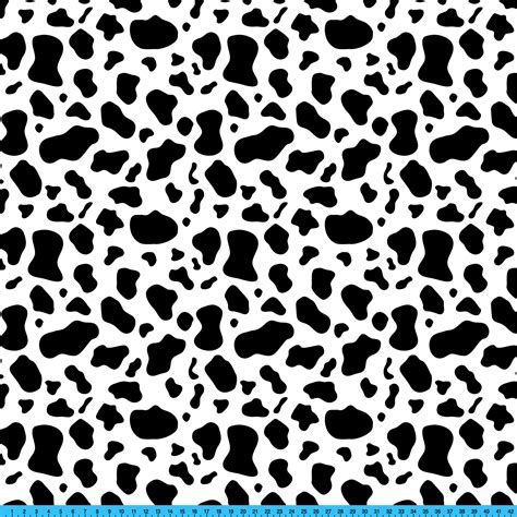 printable cow fabric